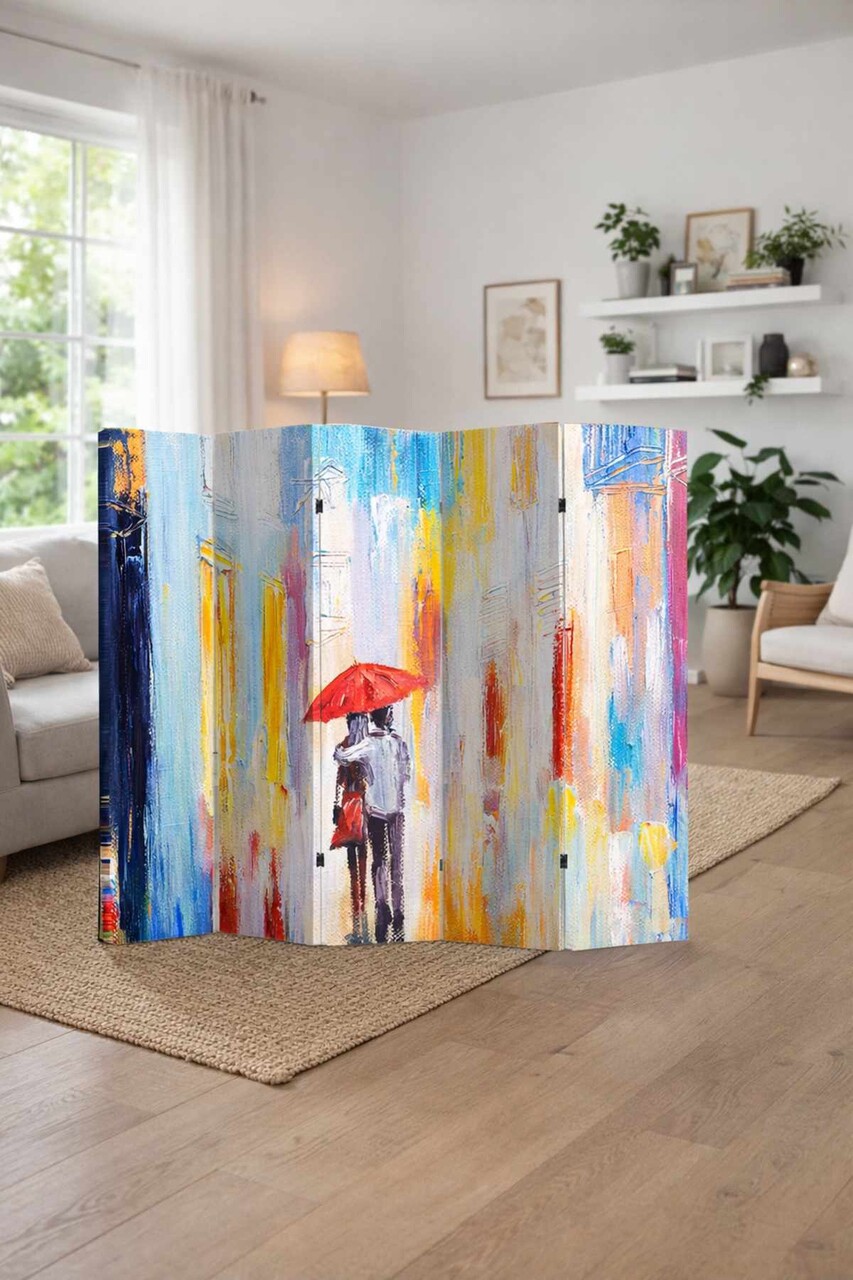 Separator de cameră, Artprvn5Kntmdl9, Multicolor - imagine 6